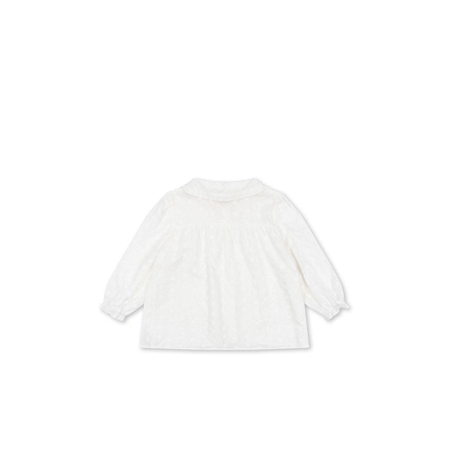 Konges Slojd Optic White Lacey Shirt