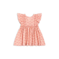 Konges Slojd Pink Ava Bow Dress