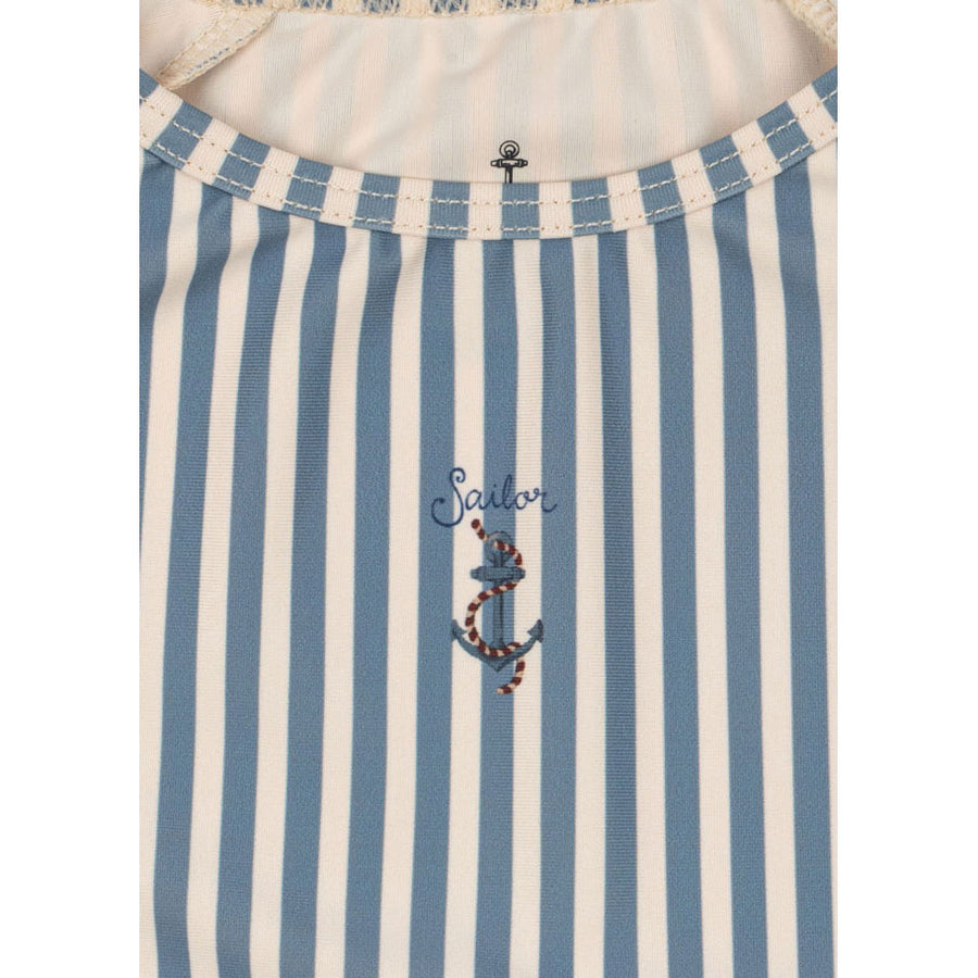 Konges Slojd Blue Sailor Stripe Aster Swim Shirt