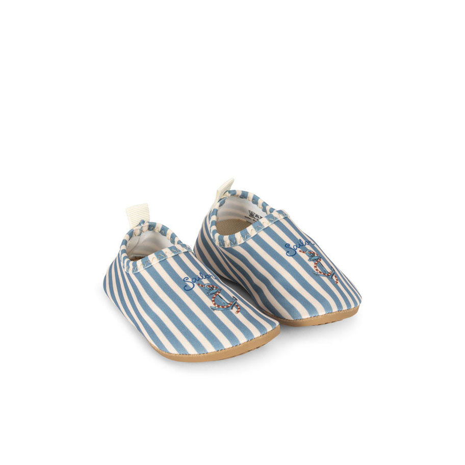 Konges Slojd Blue Sailor Stripe Aster Swim Shoes