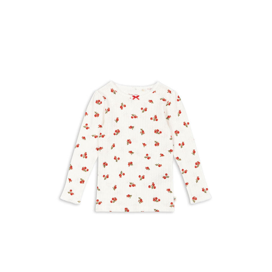 Konges Slojd Rose Red Minnie Top