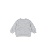 Konges Slojd Grey Melange Lou Sweatshirt