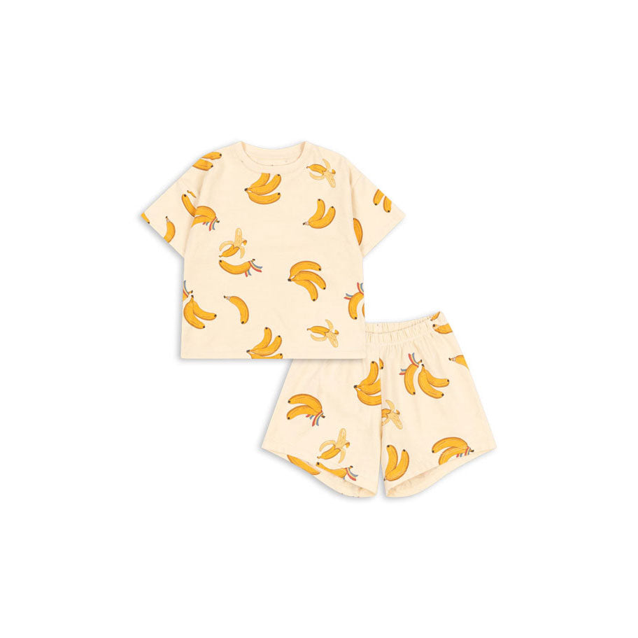 Konges Slojd Cream Go Bananas Lin Set