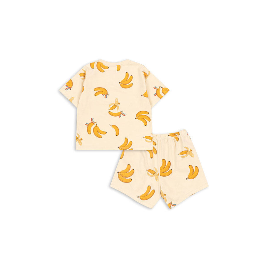 Konges Slojd Cream Go Bananas Lin Set