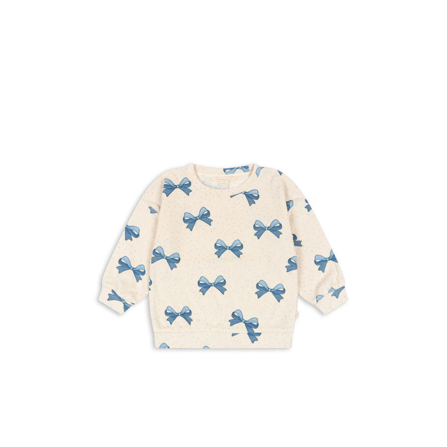 Konges Slojd Blue Bowie Itty Sweatshirt