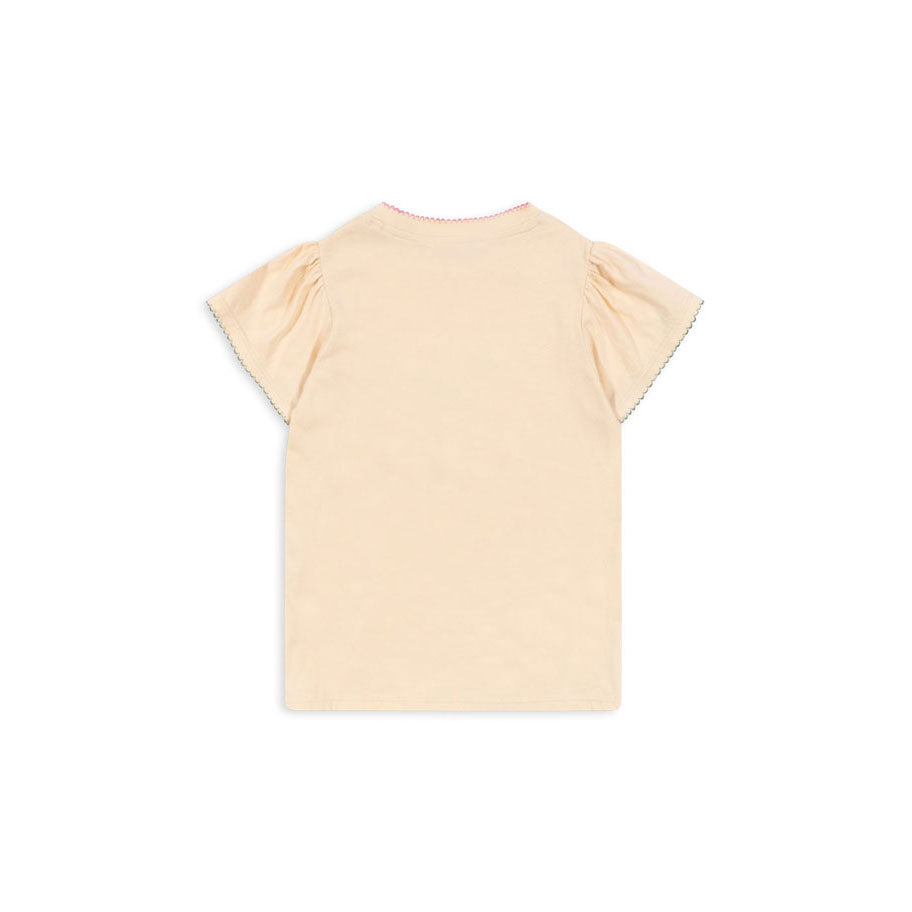 Konges Slojd Ecru Famo Puff Tee