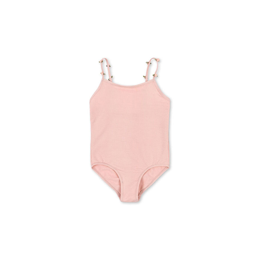 Konges Slojd Powder Pink Fleuru Swimsuit