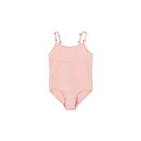 Konges Slojd Powder Pink Fleuru Swimsuit