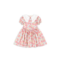 Konges Slojd Fleur Anglaise Coeur Collar Dress