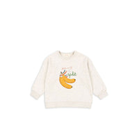 Konges Slojd Off White Loupy Lou Sweatshirt
