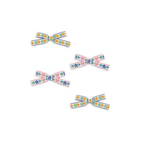 Konges Slojd White/Rose 4 Pack Hair Clips
