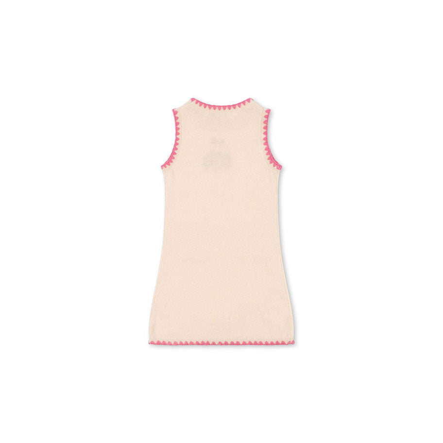 Konges Slojd Off White Collette Knit Dress