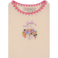 Konges Slojd Off White Collette Knit Dress