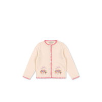 Konges Slojd Off White Collette Knit Cardigan