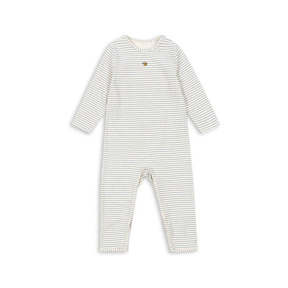 Konges Slojd Stripe Blue Basic Onesie
