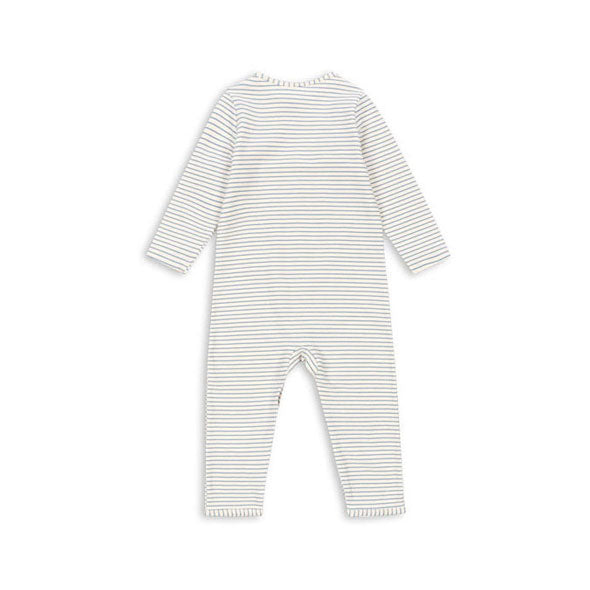 Konges Slojd Stripe Blue Basic Onesie