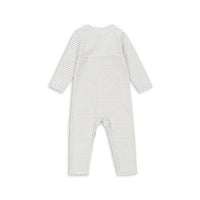 Konges Slojd Stripe Blue Basic Onesie
