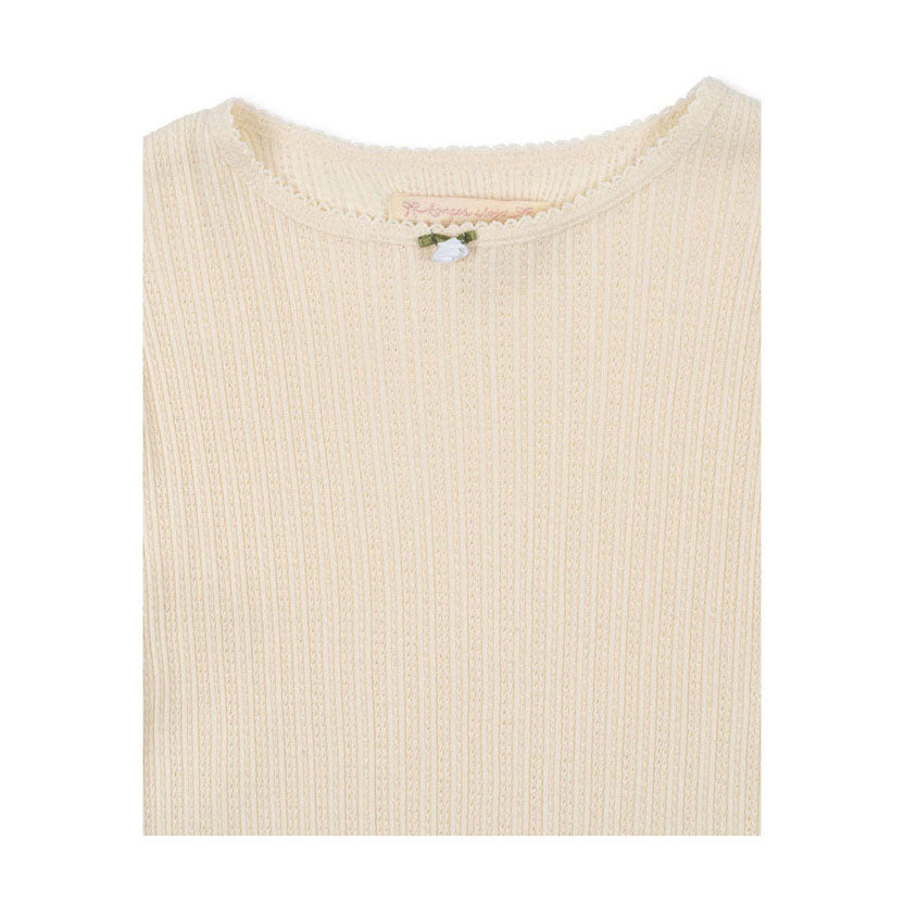 Konges Slojd Antique White Papin Tee