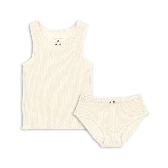 Konges Slojd Antique White Papin Underwear Set
