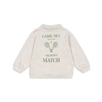 Konges Slojd Off White Melange Spotty Polo