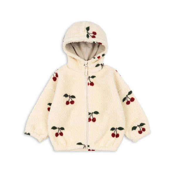 Konges Slojd Ma Grande Cerise Jody Teddy Hoodie