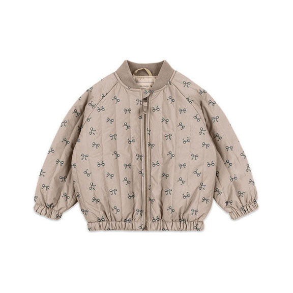 Konges Slojd Bow Magnet Juno Printed Bomber Jacket