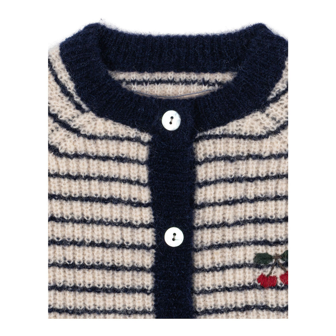 Konges Slojd  Navy Stripe Barli Cardigan