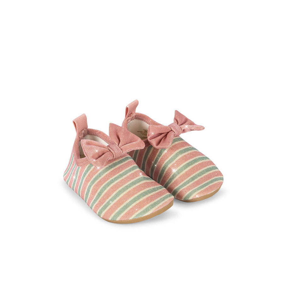 Konges Slojd Blush Stripe Bowwow Swim Shoes