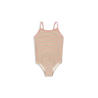 Konges Slojd Blush Stripe Bowwow Swimsuit