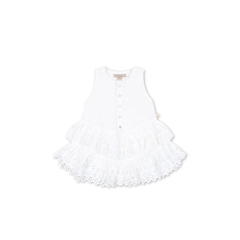 Konges Slojd Bright White Evelina Dress