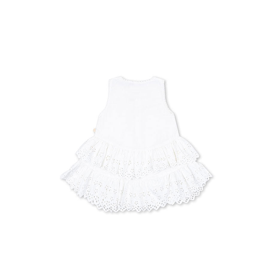 Konges Slojd Bright White Evelina Dress