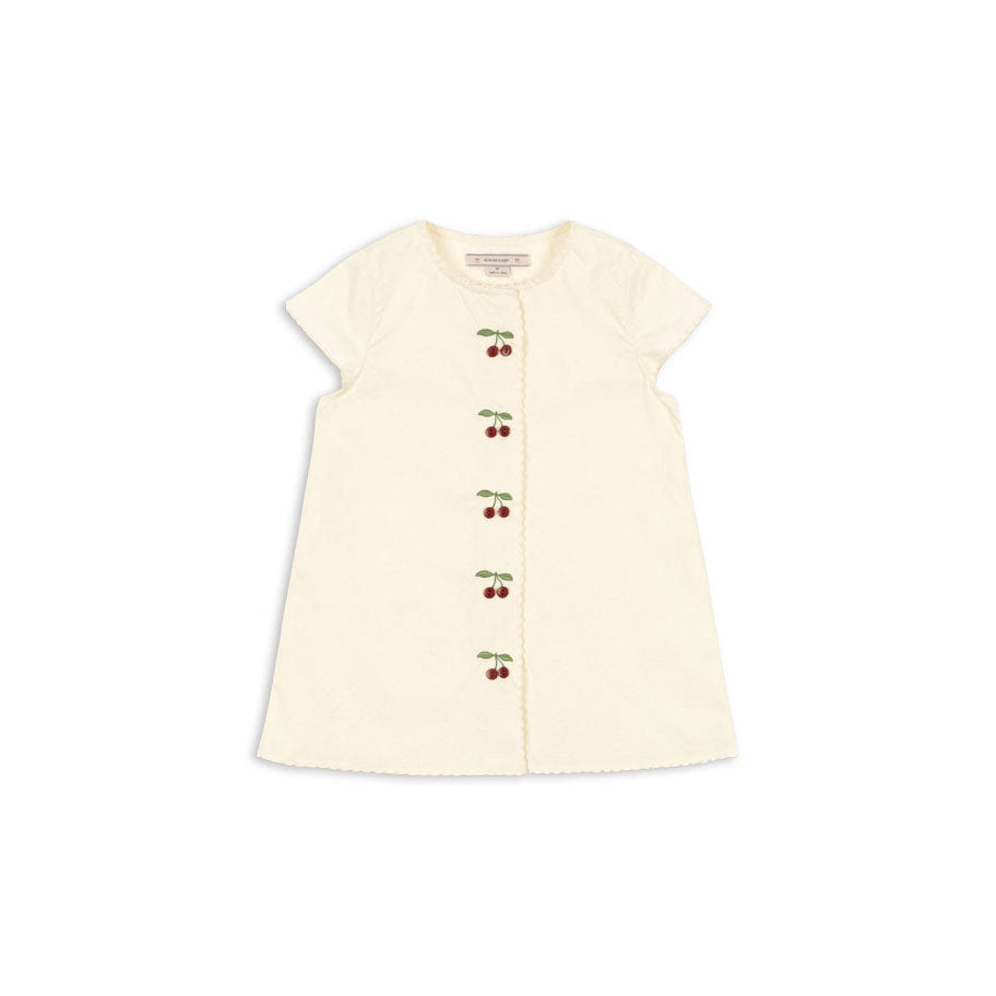 Konges Slojd Cloud Cream Evia Cherry Dress