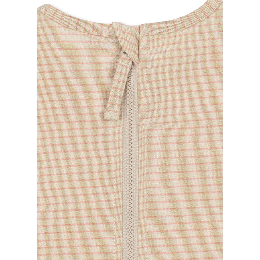 Konges Slojd Rose Stripe Jade Ls Swimsuit