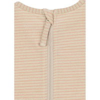 Konges Slojd Rose Stripe Jade Ls Swimsuit