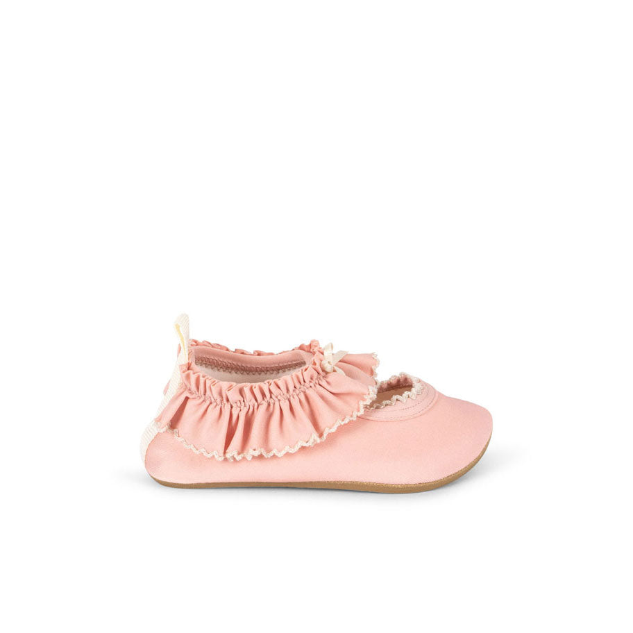 Konges Slojd Powder Pink Kitty Frill Swim Shoes