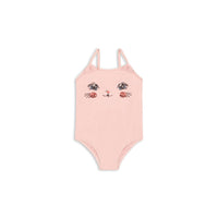 Konges Slojd Powder Pink Kitty Swimsuit