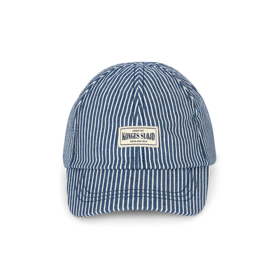 Konges Slojd Blue Stripe Luc Cap