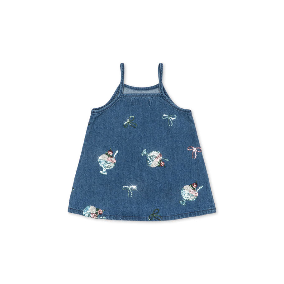 Konges Slojd Gelato Magot Sequin Strap Dress