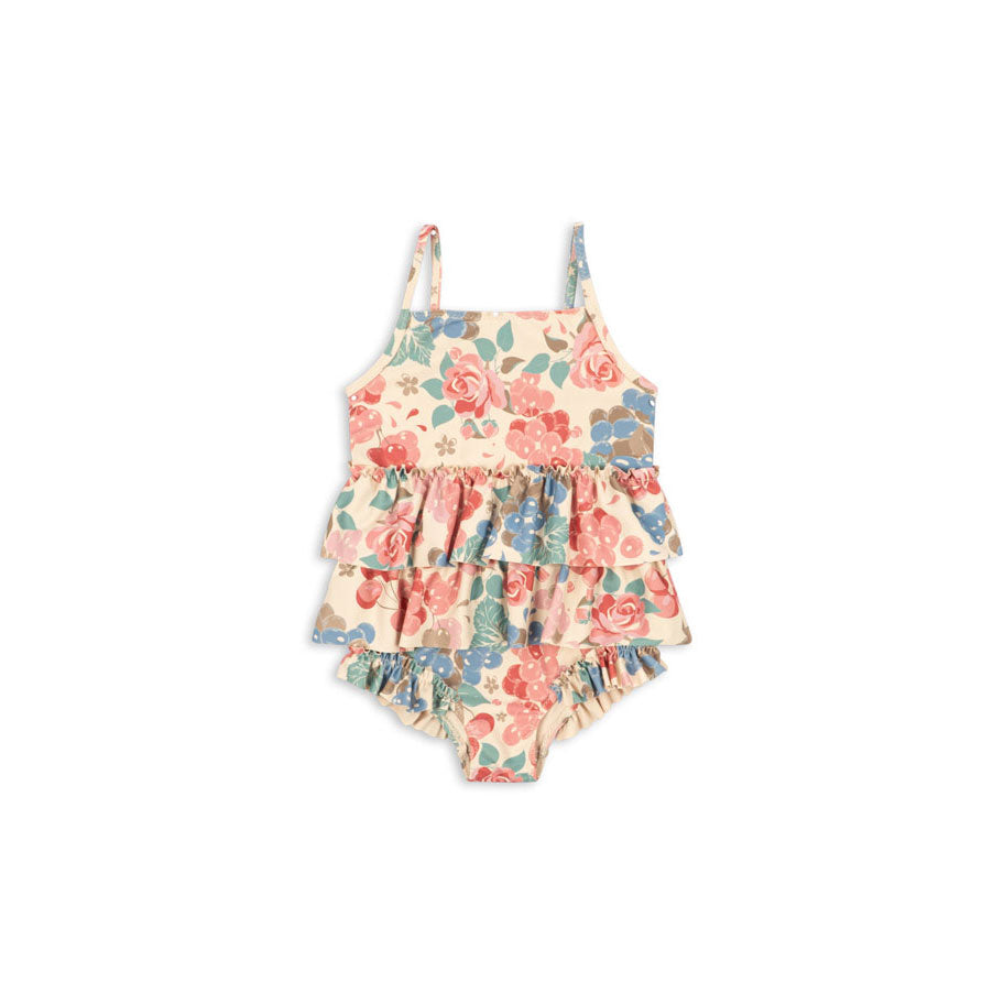 Konges Slojd Bloomiegrape Manuca Frill Swimsuit