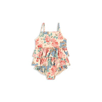Konges Slojd Bloomiegrape Manuca Frill Swimsuit