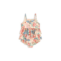 Konges Slojd Bloomiegrape Manuca Frill Swimsuit