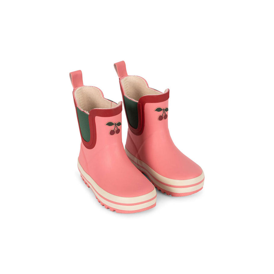 Konges Slojd Peach Blossom Roi Block Rain Boot