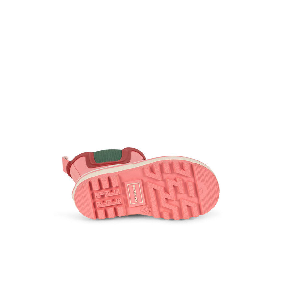 Konges Slojd Peach Blossom Roi Block Rain Boot
