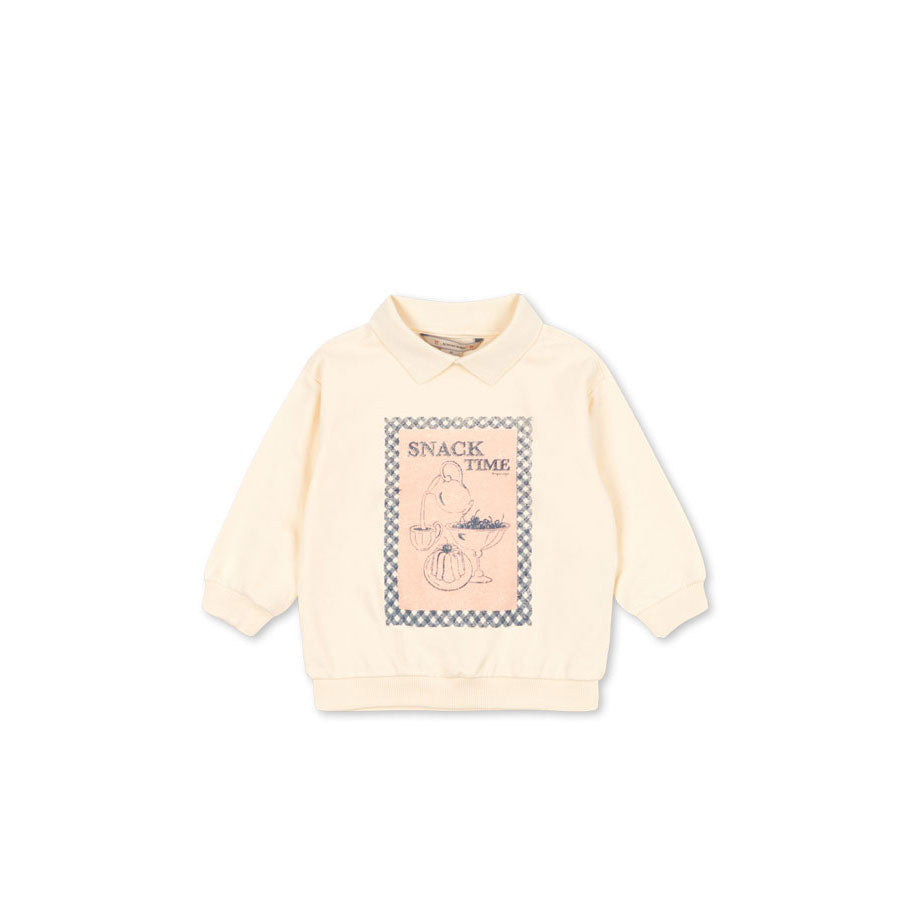 Konges Slojd Buttercream Spotty Polo
