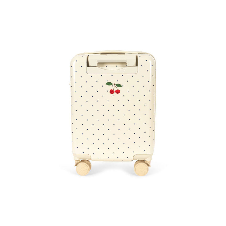 Konges Slojd Navy Dots Travel Suitcase