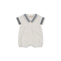 Konges Slojd Blue Stripe Allie Sailor Romper