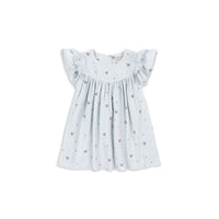Konges Slojd Cherry Blue Coeur Coco Dress
