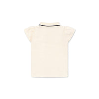 Konges Slojd Antique White Florita Polo Shirt