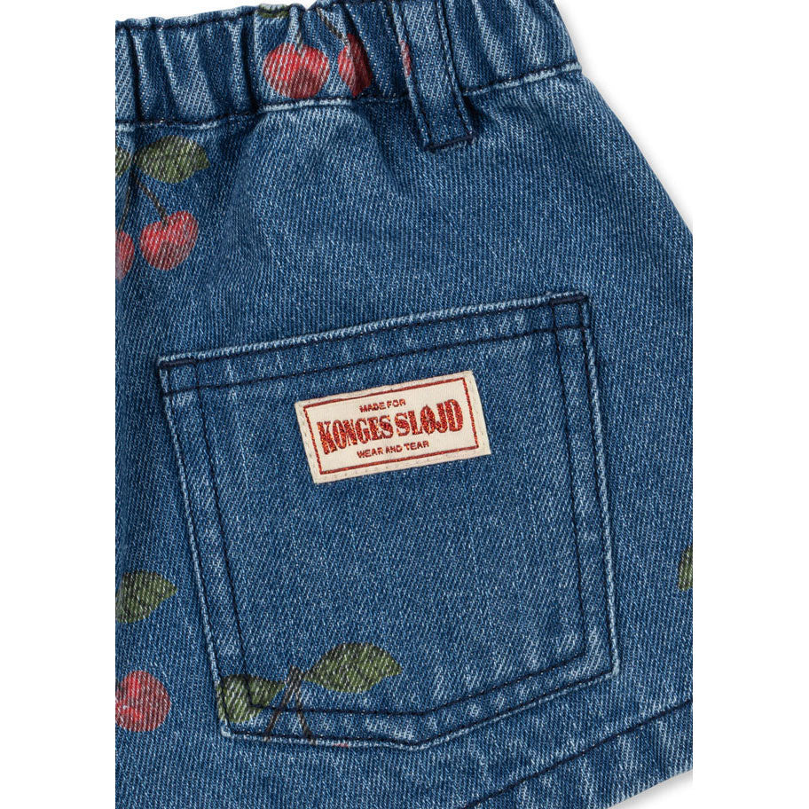 Konges Slojd Denim Cherries Magot Shorts