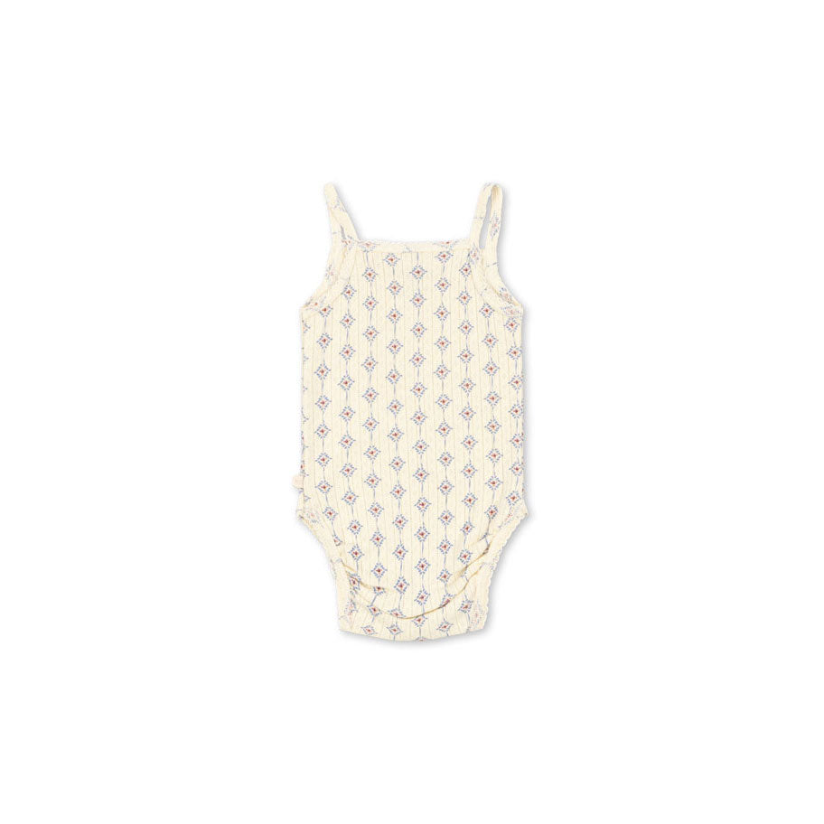 Konges Slojd Muro Blu Minnie Strap Bodysuit